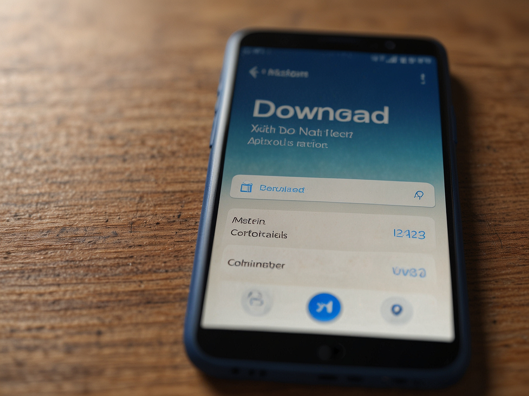 Mobile app download image